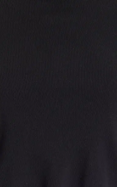 ÉTERNE Cropped Cotton-Blend Turtleneck Top | Thumbnail 5 ÉTERNE Cropped Cotton-Blend Turtleneck Top | Thumbnail 5