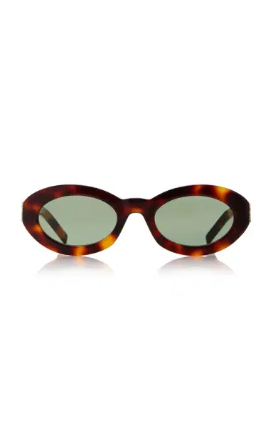 Saint Laurent Round-Frame Acetate Sunglasses | Thumbnail 4 Saint Laurent Round-Frame Acetate Sunglasses | Thumbnail 4