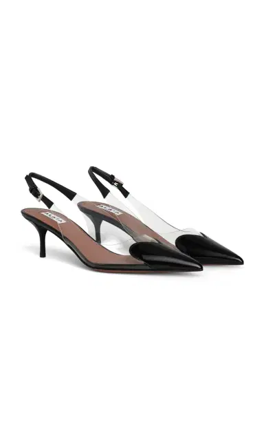 Alaïa Le Cœur Patent Leather Slingback Pumps | Thumbnail 2 Alaïa Le Cœur Patent Leather Slingback Pumps | Thumbnail 2