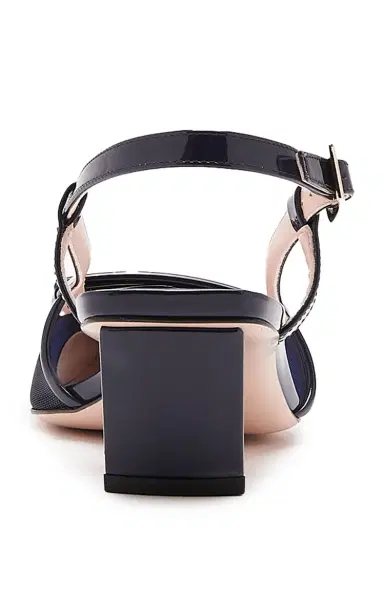 Roger Vivier Belle Vivier Lacquered Mesh Slingback Pumps | Thumbnail 5