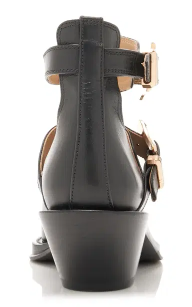 Gabriela Hearst Castro Buckle-Detailed Leather Ankle Boots | Thumbnail 4