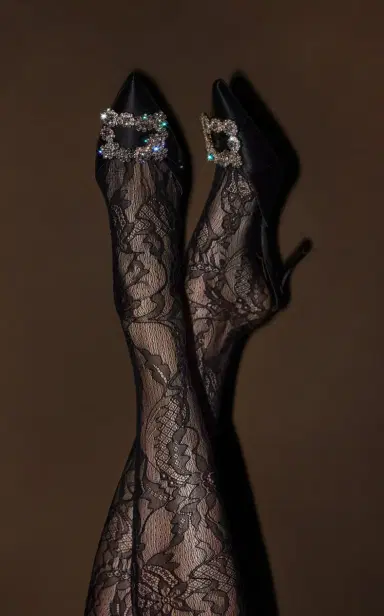 Roger Vivier Efflorescence Crystal-Embellished Satin Mules | Thumbnail 3 Roger Vivier Efflorescence Crystal-Embellished Satin Mules | Thumbnail 3