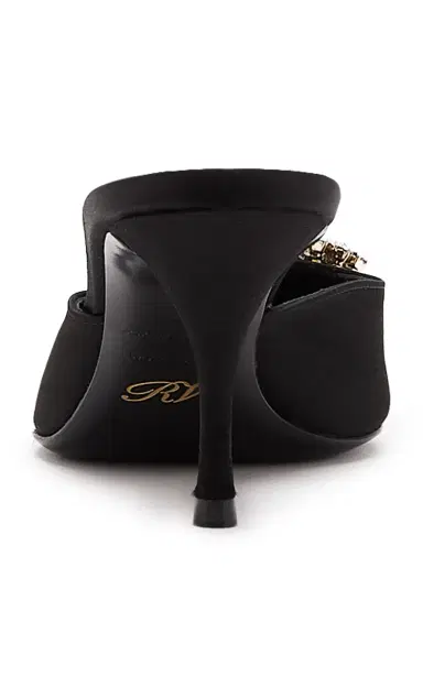 Roger Vivier Efflorescence Crystal-Embellished Satin Mules | Thumbnail 6 Roger Vivier Efflorescence Crystal-Embellished Satin Mules | Thumbnail 6