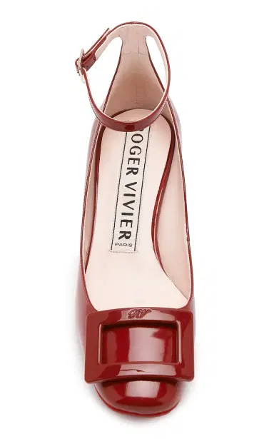 Roger Vivier Roundy Lacquered Leather Pumps | Thumbnail 3 Roger Vivier Roundy Lacquered Leather Pumps | Thumbnail 3