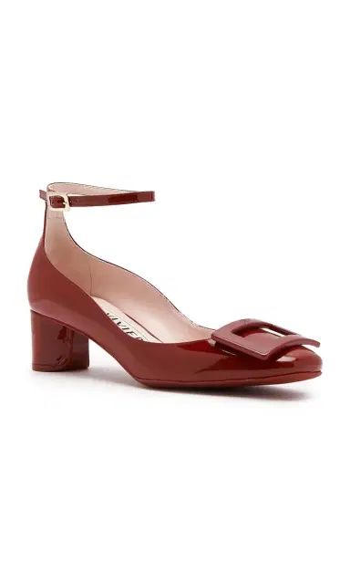Roger Vivier Roundy Lacquered Leather Pumps | Thumbnail 5 Roger Vivier Roundy Lacquered Leather Pumps | Thumbnail 5