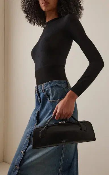 Alaïa Le Teckel Leather Clutch | Thumbnail 2 Alaïa Le Teckel Leather Clutch | Thumbnail 2