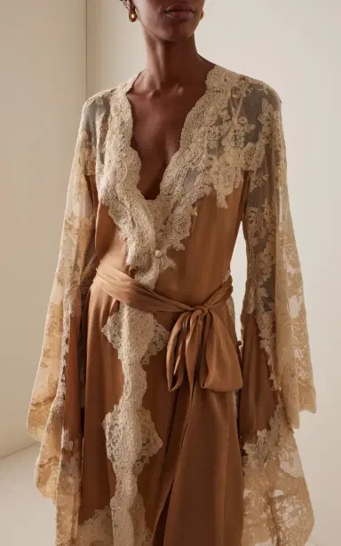 Zimmermann Hypnotic Satin Wrap Dress | Thumbnail 6