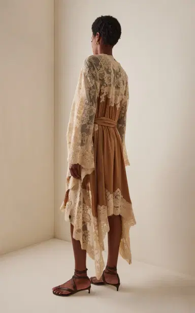 Zimmermann Hypnotic Satin Wrap Dress | Thumbnail 8