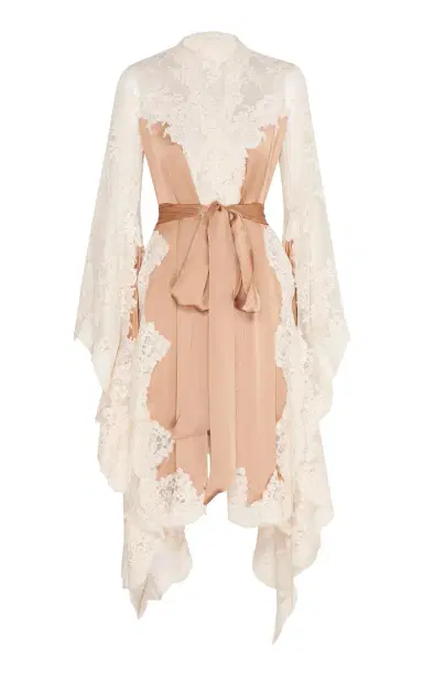 Zimmermann Hypnotic Satin Wrap Dress | Thumbnail 1