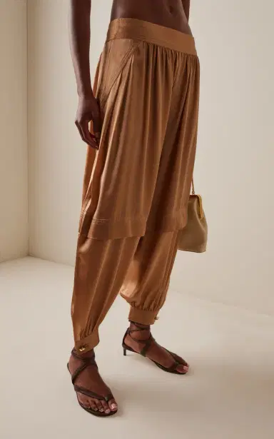 Zimmermann Hypnotic Silk Harem Silk Pant | Thumbnail 3