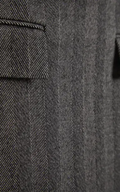 Ferragamo Herringbone Stretch-Wool Mini Skirt | Thumbnail 6 Ferragamo Herringbone Stretch-Wool Mini Skirt | Thumbnail 6