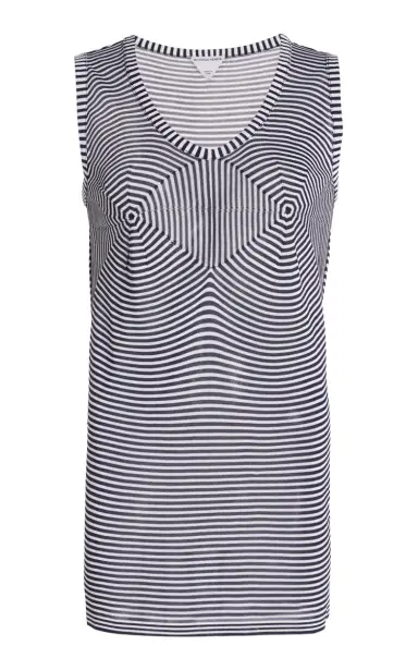 Bottega Veneta Striped Knit Tank Top | Thumbnail 1 Bottega Veneta Striped Knit Tank Top | Thumbnail 1