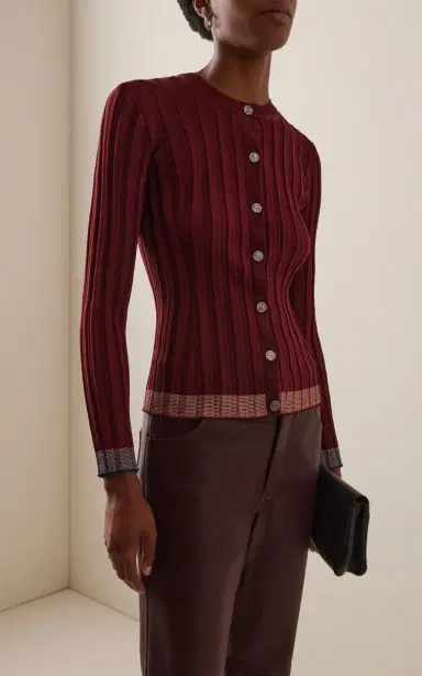 Etro Ribbed-Knit Cardigan | Thumbnail 3
