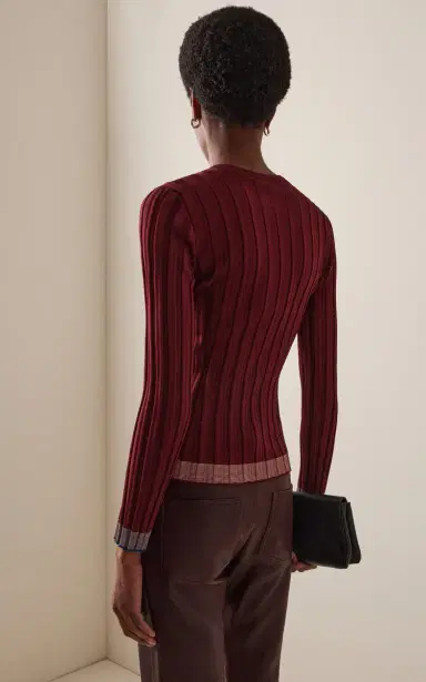 Etro Ribbed-Knit Cardigan | Thumbnail 4