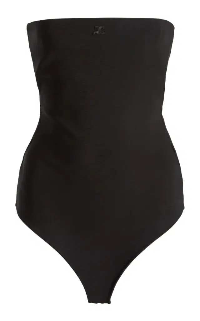 Courrèges Strapless Lingerie Jersey Top