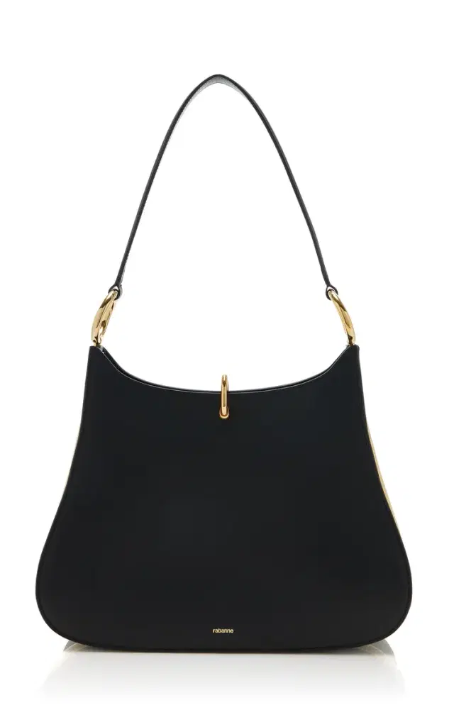 Ring Leather Bag - Black - OS