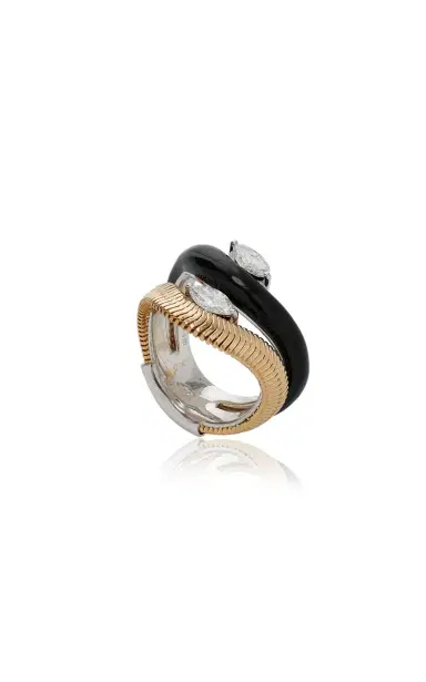 Nikos Koulis Feelings Double Ring | Thumbnail 4 Nikos Koulis Feelings Double Ring | Thumbnail 4
