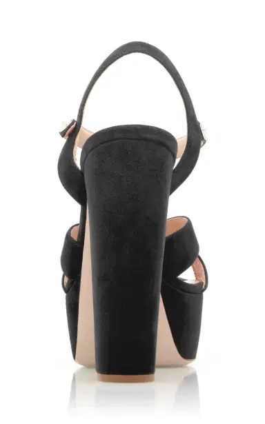 Miu Miu Jeweled Strap Suede Platform Sandal | Thumbnail 4