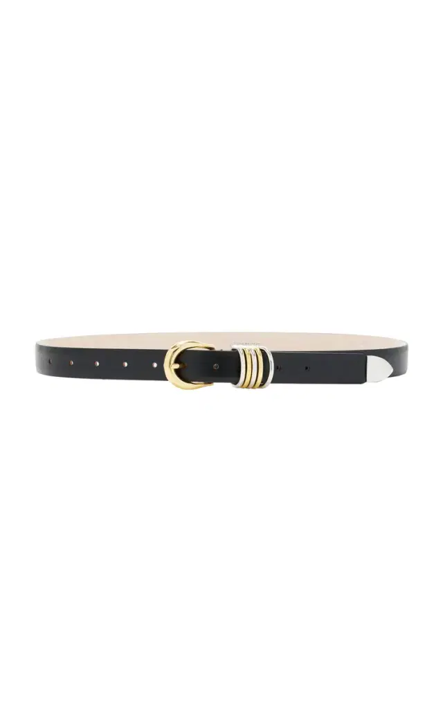 Hollyhock Leather Belt