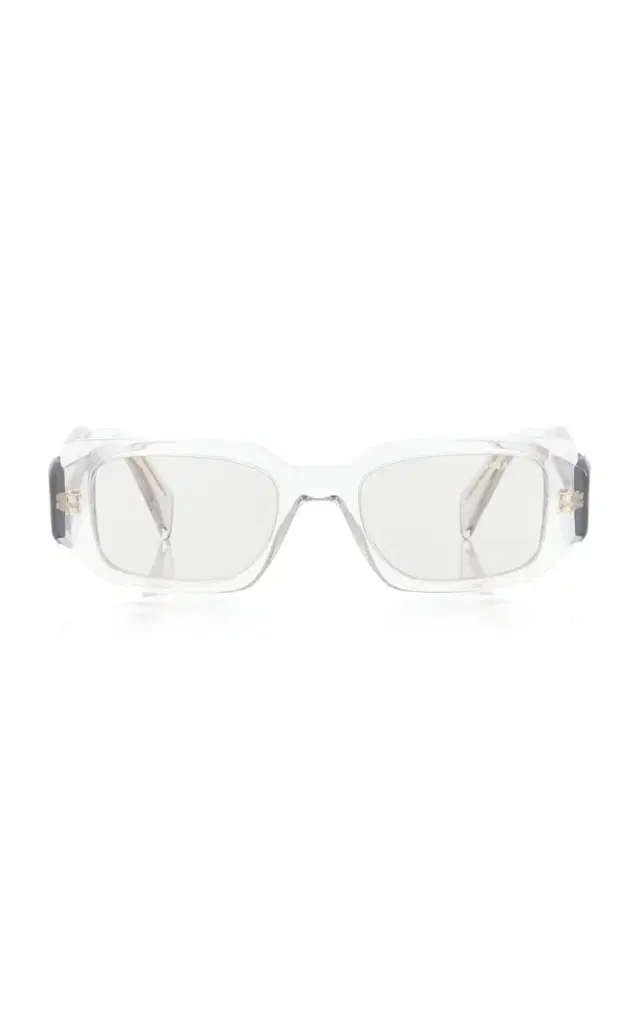 Prada Symbole Square-Frame Acetate Sunglasses