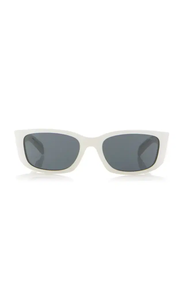 Prada Symbole Mask-Frame Acetate Sunglasses