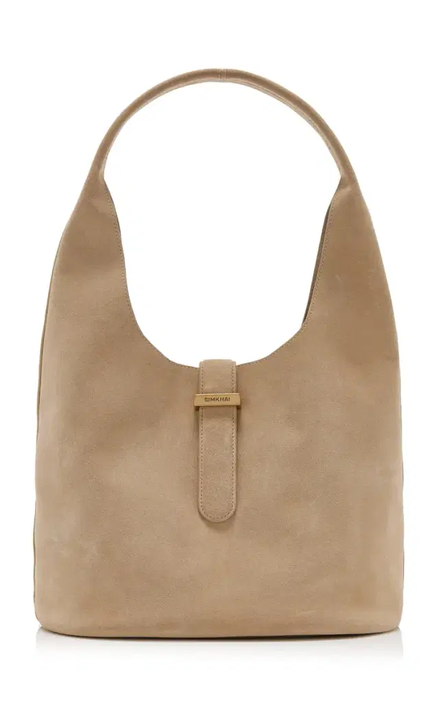 Khai Suede Hobo Bag