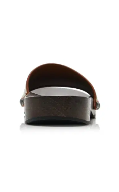 Miu Miu Zoccoli Canvas Clogs | Thumbnail 5