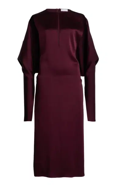 Stella McCartney Satin Cutout Detail Gown | Thumbnail 6