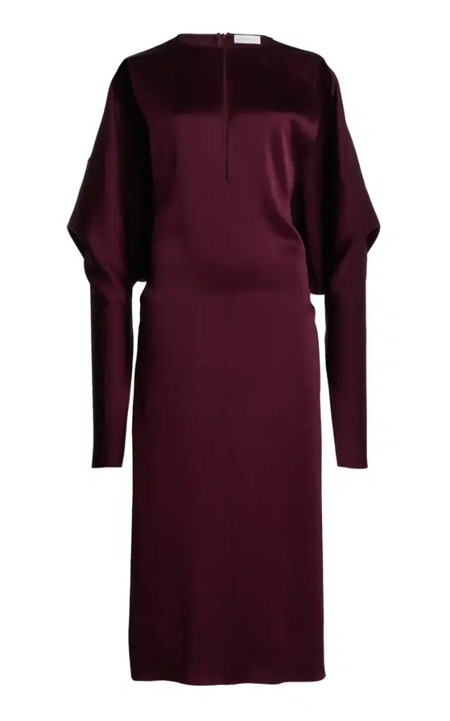 Stella McCartney Satin Cutout Detail Gown
