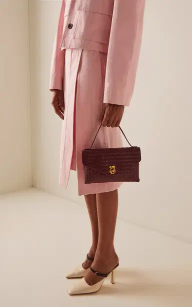 Bottega Veneta Knot Lock Intrecciato Leather Bag | Thumbnail 3 Bottega Veneta Knot Lock Intrecciato Leather Bag | Thumbnail 3
