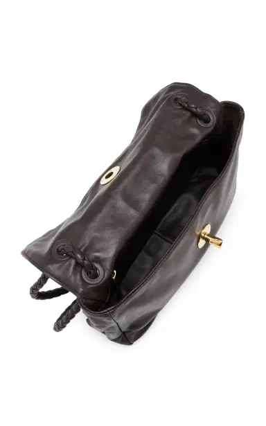 Bottega Veneta Knot Lock Leather Shoulder Bag | Thumbnail 6 Bottega Veneta Knot Lock Leather Shoulder Bag | Thumbnail 6