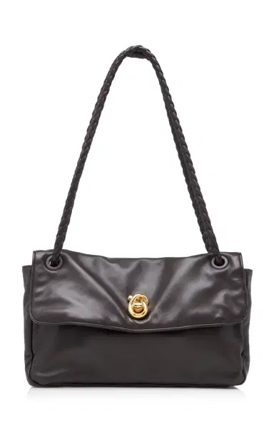 Bottega Veneta Knot Lock Leather Shoulder Bag | Thumbnail 8 Bottega Veneta Knot Lock Leather Shoulder Bag | Thumbnail 8