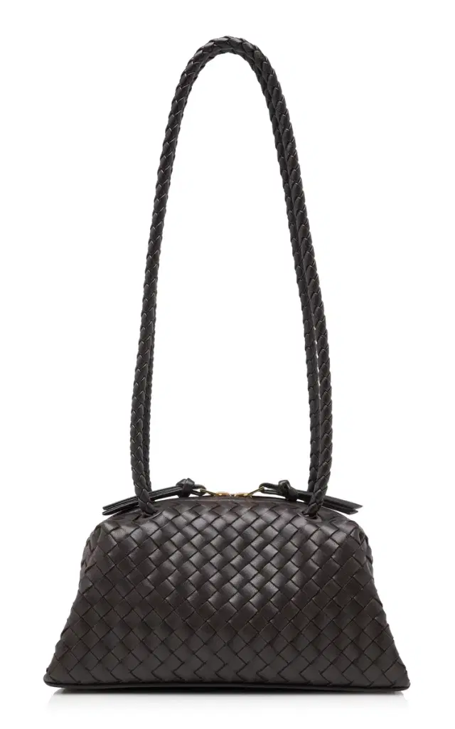 Tokyo Intrecciato Leather Shoulder Bag