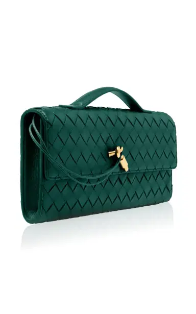 Bottega Veneta Andiamo Intrecciato Leather E/W Clutch | Thumbnail 3 Bottega Veneta Andiamo Intrecciato Leather E/W Clutch | Thumbnail 3