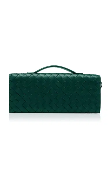 Bottega Veneta Andiamo Intrecciato Leather E/W Clutch | Thumbnail 4 Bottega Veneta Andiamo Intrecciato Leather E/W Clutch | Thumbnail 4