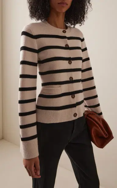 Jenni Kayne Cooper Wool-Cashmere Cardigan | Thumbnail 3