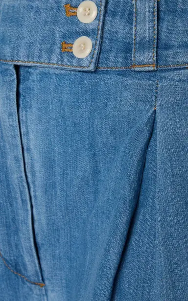 Jenni Kayne Newport Pleated Denim Trousers | Thumbnail 5 Jenni Kayne Newport Pleated Denim Trousers | Thumbnail 5