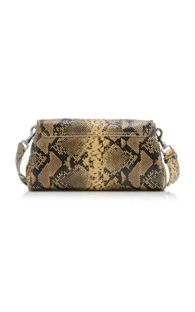 Dries Van Noten Python-Effect Leather Satchel Bag | Thumbnail 5 Dries Van Noten Python-Effect Leather Satchel Bag | Thumbnail 5