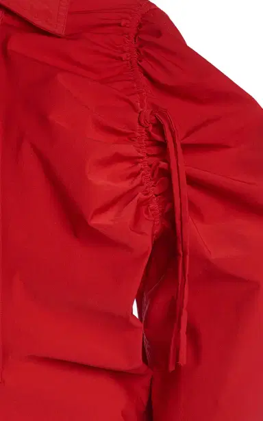 Bottega Veneta Drawstring-Detailed Tech-Wool Midi Shirt Dress | Thumbnail 5 Bottega Veneta Drawstring-Detailed Tech-Wool Midi Shirt Dress | Thumbnail 5