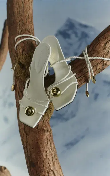 Bottega Veneta Adam Lace-Up Leather Sandals | Thumbnail 2 Bottega Veneta Adam Lace-Up Leather Sandals | Thumbnail 2