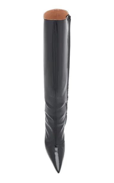 Bottega Veneta Rocket Knee-High Vinyl Boots | Thumbnail 4 Bottega Veneta Rocket Knee-High Vinyl Boots | Thumbnail 4