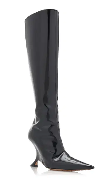 Bottega Veneta Rocket Knee-High Vinyl Boots | Thumbnail 6 Bottega Veneta Rocket Knee-High Vinyl Boots | Thumbnail 6