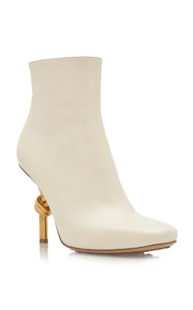 Bottega Veneta Knot Leather Ankle Boots | Thumbnail 5