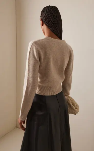 Brandon Maxwell The Sloane Cashmere-Silk Cardigan | Thumbnail 4