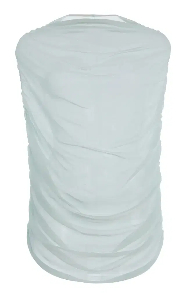 Brandon Maxwell Exclusive Lyra Shirred Knit Top