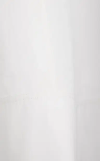 Brandon Maxwell The Knox Low-Rise Cotton Poplin Midi Skirt | Thumbnail 6