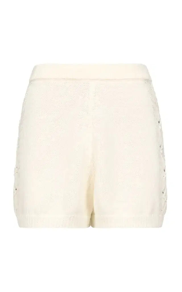 Loulou de Saison Andel Shell Knit Cotton Shorts