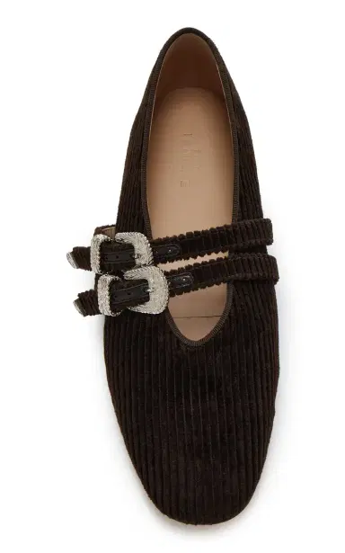 Le Monde Béryl Claudia Corduroy Ballet Flats | Thumbnail 3 Le Monde Béryl Claudia Corduroy Ballet Flats | Thumbnail 3
