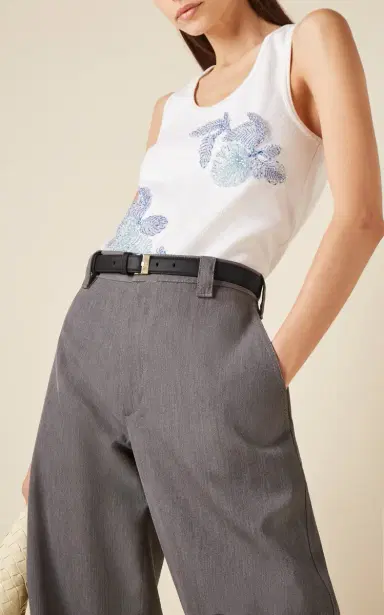 Bottega Veneta Simple Leather Belt | Thumbnail 2 Bottega Veneta Simple Leather Belt | Thumbnail 2