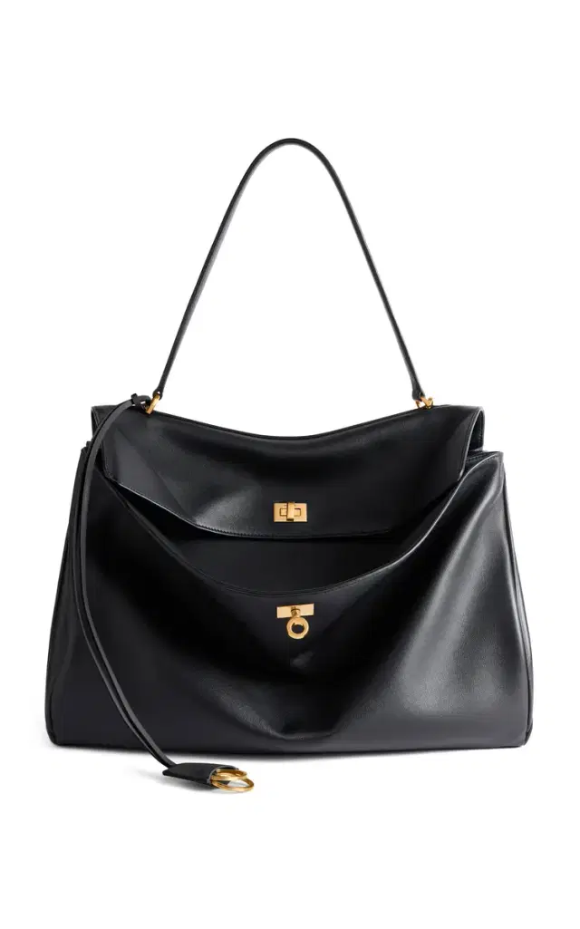 Rodeo Large Leather Top Handle Bag